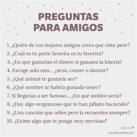 que preguntas le puedo hacer a un chico|100 preguntas para hacerle a un chico